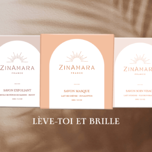 Routine peau parfaite : trio de savons naturels